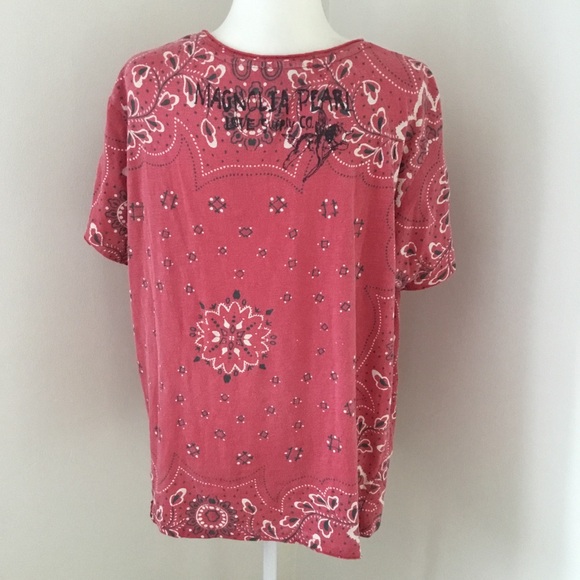 Magnolia Pearl Ranch Hand Handkerchief Tee, One Size - Picture 4 of 6